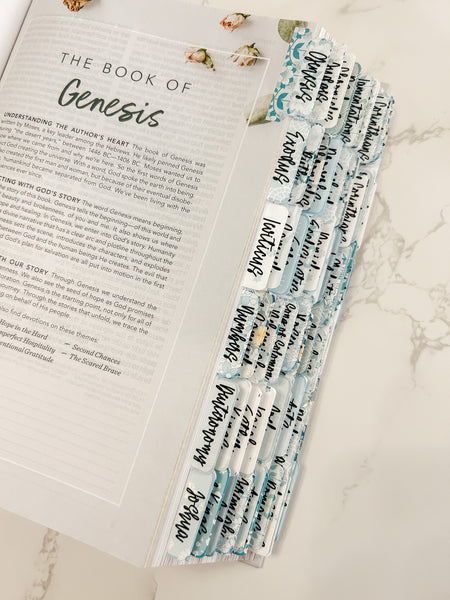 *ON SALE* Peace Bible Tabs, Bible Index Tabs, Bible Tab Stickers