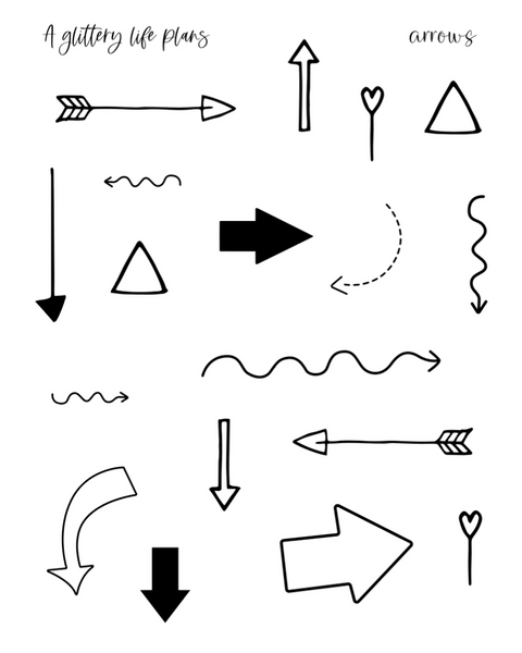 Faith Journaling variety sheet- Stickers for planners, journals and Bibles