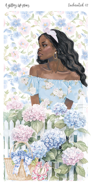 Full Sheet Enchanted deco Sticker Sheet for Planners and Journals