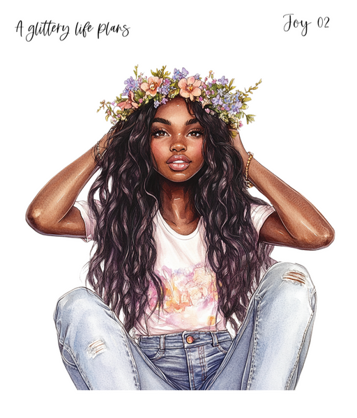 XL Joy Decorative Stickers for Planners and Journals