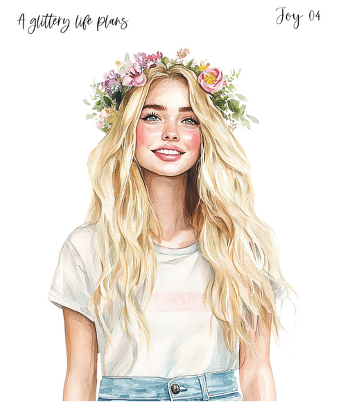 XL Joy Decorative Stickers for Planners and Journals