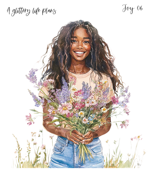 XL Joy Decorative Stickers for Planners and Journals