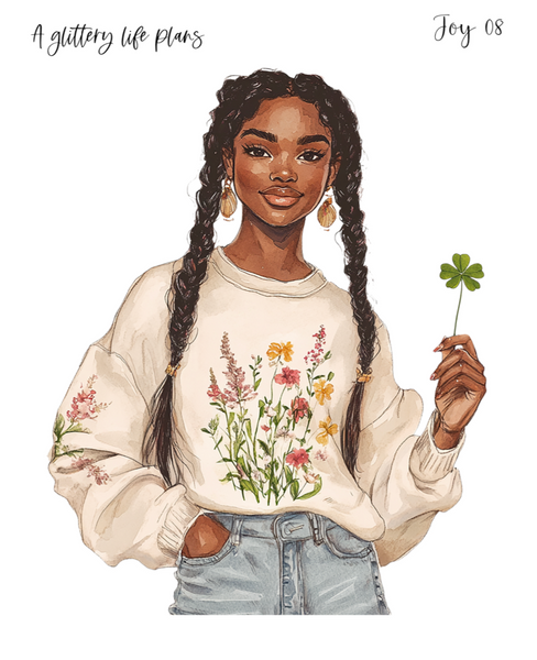 XL Joy Decorative Stickers for Planners and Journals