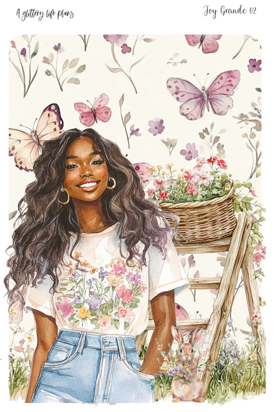 Grande Joy deco Sticker Sheet for Planners and Journals