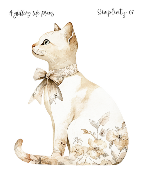 XL SimplicityDecorative Stickers for Planners and Journals