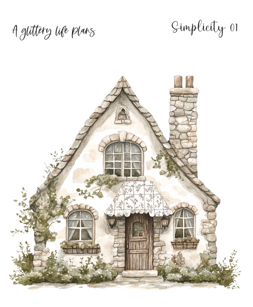 XL SimplicityDecorative Stickers for Planners and Journals