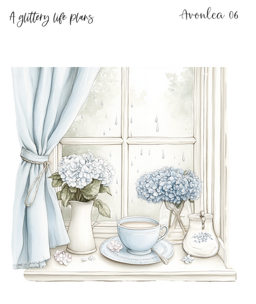 XL Avonlea Decorative Stickers for Planners and Journals