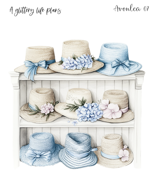 XL Avonlea Decorative Stickers for Planners and Journals