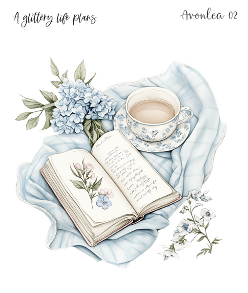 XL Avonlea Decorative Stickers for Planners and Journals