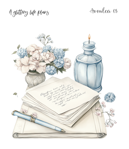 XL Avonlea Decorative Stickers for Planners and Journals