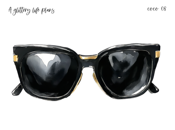 XL Coco Decorative Stickers for Planners and Journals