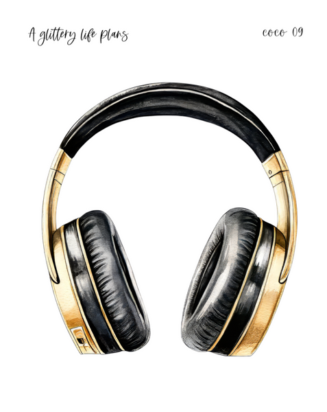 XL Coco Decorative Stickers for Planners and Journals