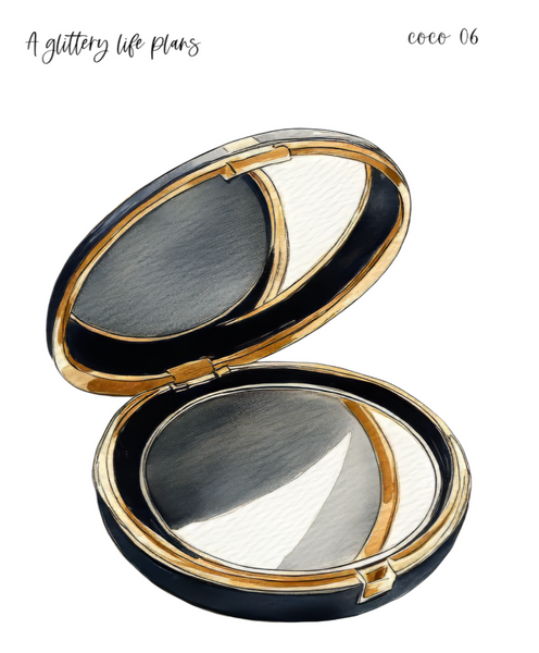 XL Coco Decorative Stickers for Planners and Journals