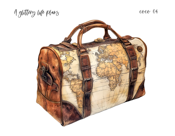 XL Coco Decorative Stickers for Planners and Journals