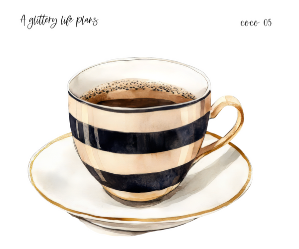 XL Coco Decorative Stickers for Planners and Journals