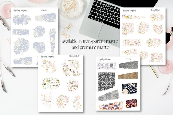 Attributes Journaling Sticker Sheets