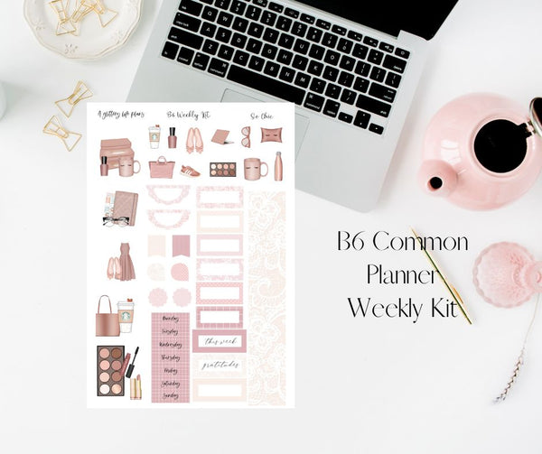 So Chic B6 Common Planner Kit
