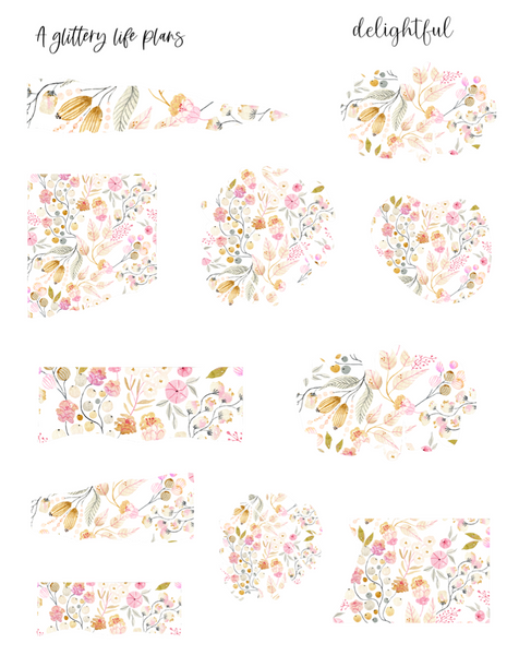 Attributes Journaling Sticker Sheets