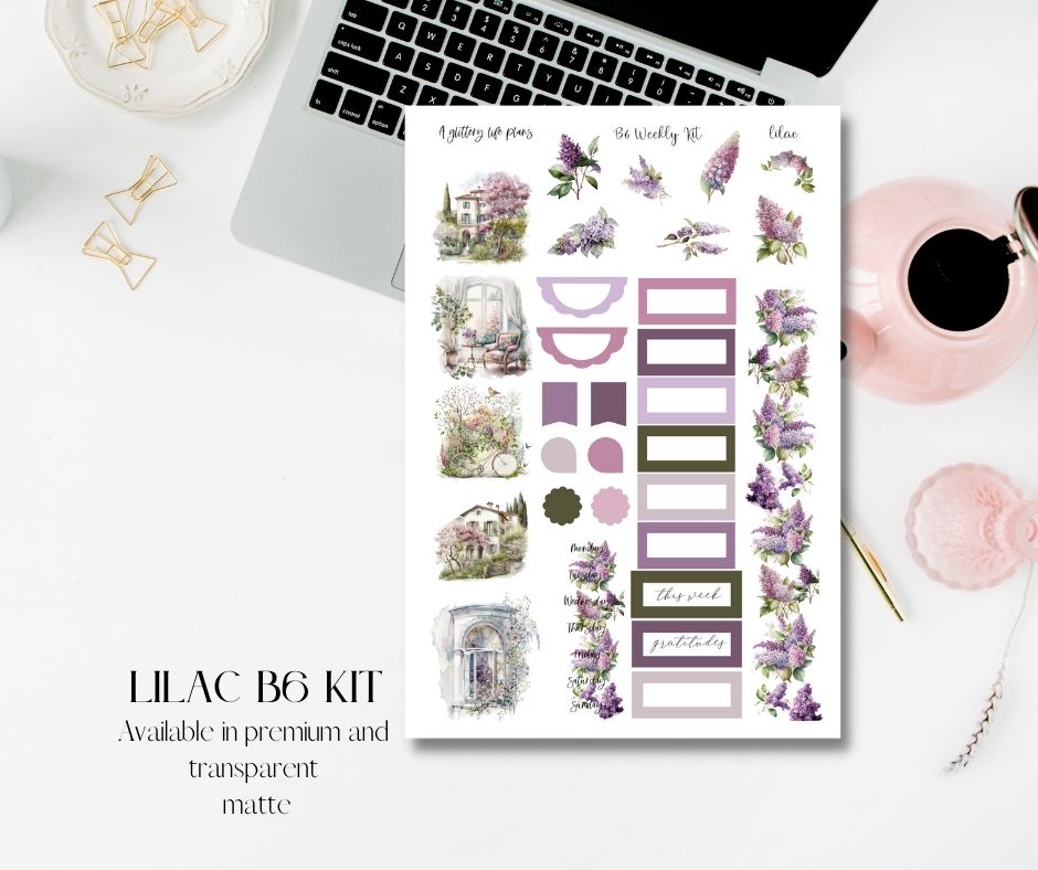 Lilacs B6 Common Planner Kit