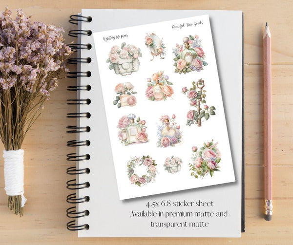 Fanciful Fine Goods Deco Stickers for Planners and Journals