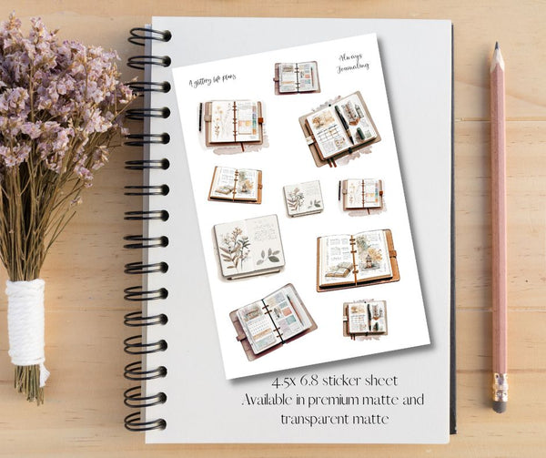Always Journaling Deco Stickers for Planners and Journals