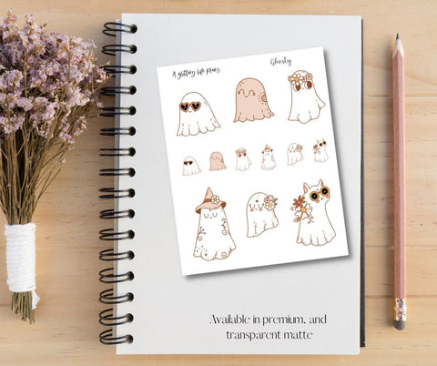 Ghosty Deco Stickers