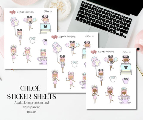 Chloe Magical Deco Stickers for Planners and Journals