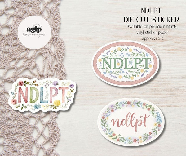 NDLPT Vinyl Stickers