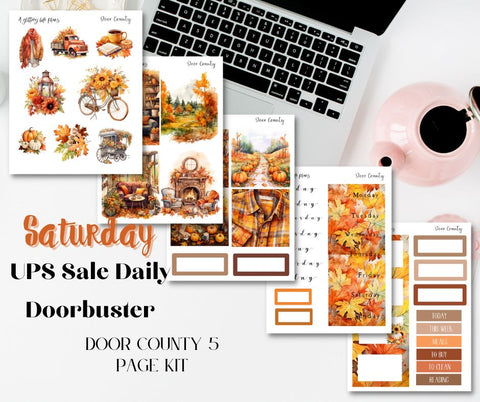 Door County Mini Kit  - Planner and Journaling Stickers