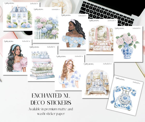 XL Enchanted Decorative Stickers for Planners and Journals