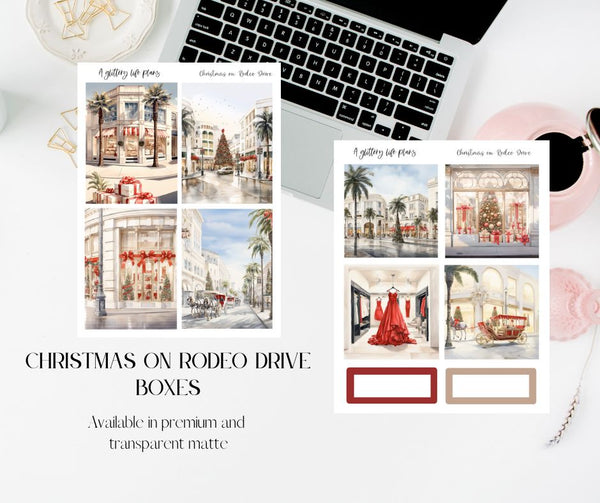 Christmas on Rodeo Drive Mini Kit - Planner and Journaling Stickers