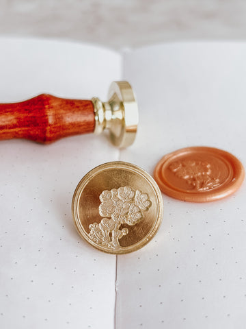 Wax Seal Stamp | Cherry Blossom Branch