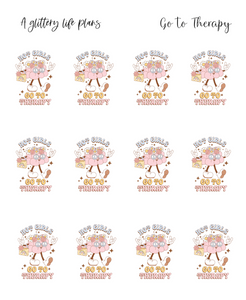 Therapy Planner Sticker Sheets