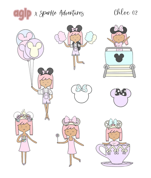 Chloe Magical Deco Stickers for Planners and Journals