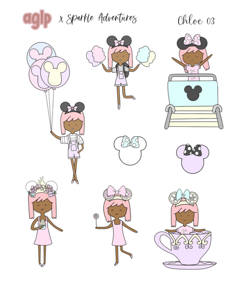 Chloe Magical Deco Stickers for Planners and Journals