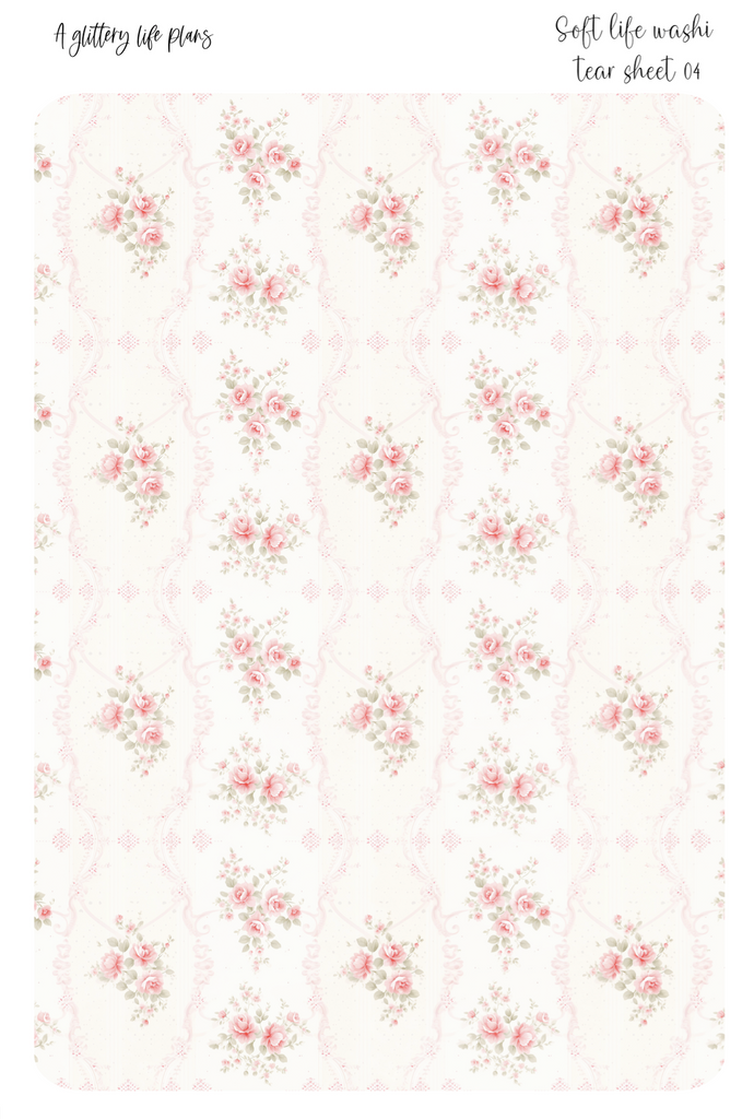 Soft Life Sticker Soft Life Washi Tear Sticker Sheet for Planners and Journals – A ...