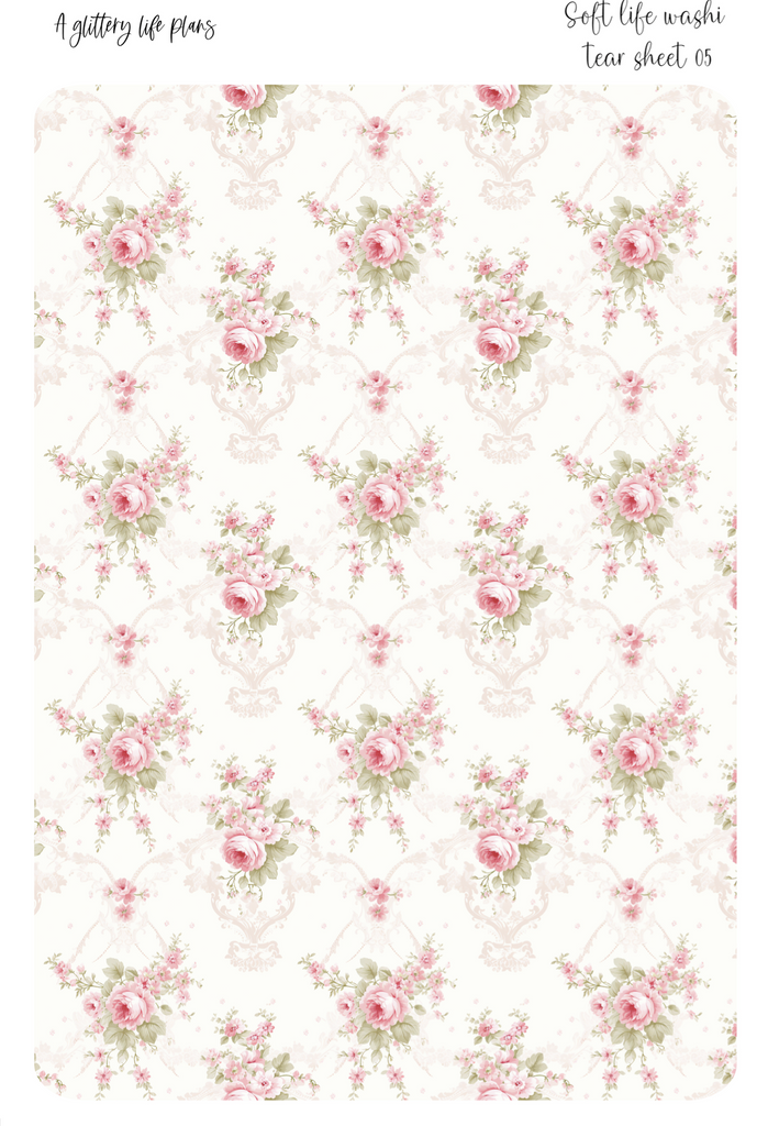 Soft Life Sticker Soft Life Washi Tear Sticker Sheet for Planners and Journals – A ...