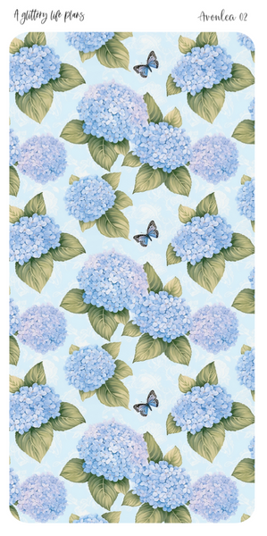Avonlea Washi Tear Sticker Sheet for Planners and Journals