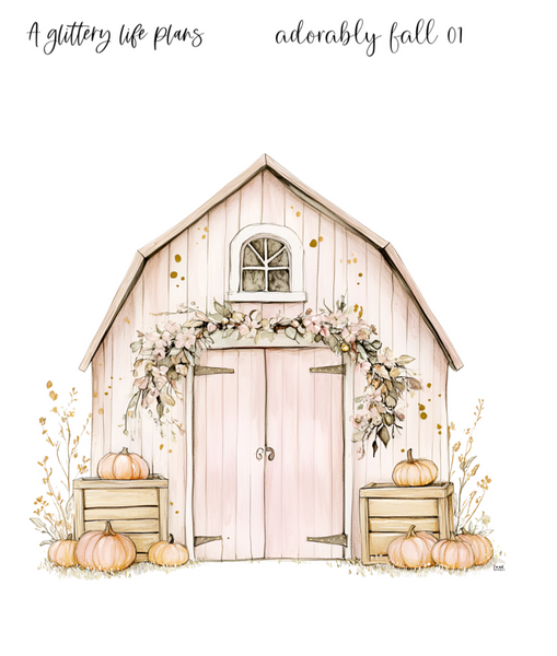 Adorably Fall XL Decorative Stickers for Planners and Journals