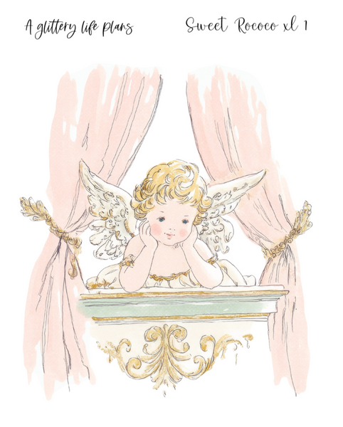 Sweet Rococo XL Decorative Stickers for Planners and Journals