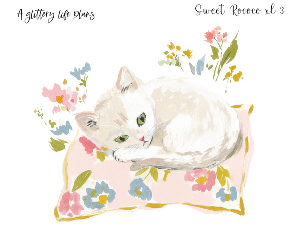 Sweet Rococo XL Decorative Stickers for Planners and Journals