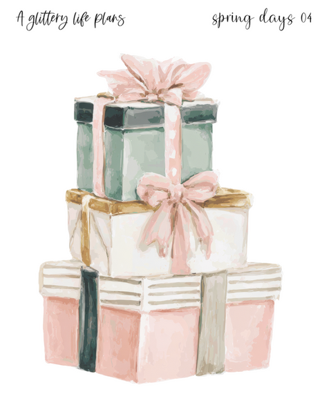 Spring Days XL Large Deco Stickers for Planners and Journals