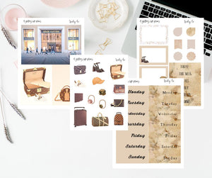 Lady lv Mini Kit - Planner Stickers and Decorations