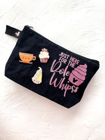 Dole Whip Small Canvas Accessory Pouch