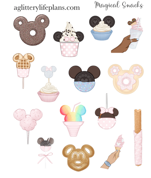 50 Magical Y'ears' Mini Sticker Kit