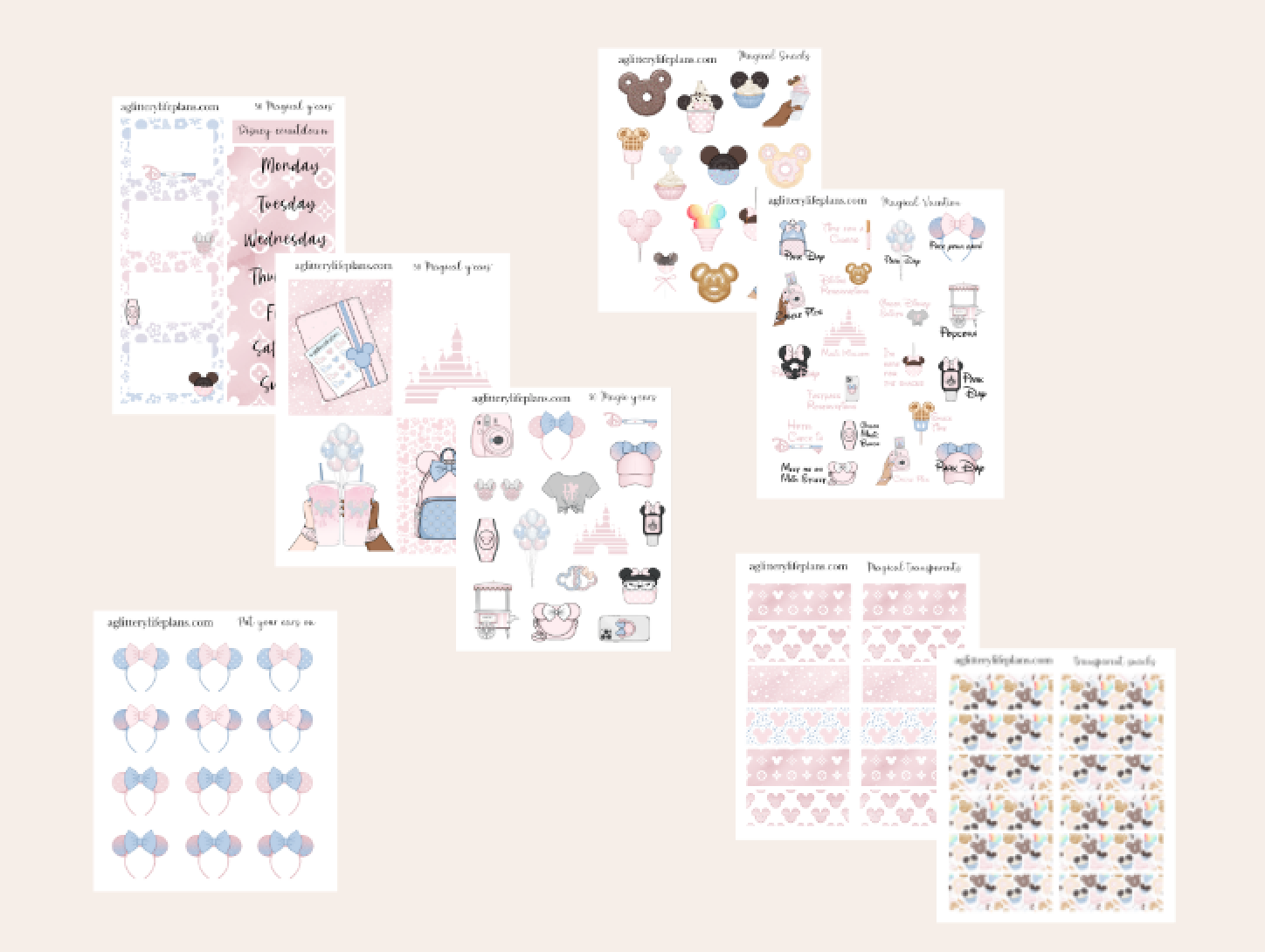 50 Magical Y'ears' Mini Sticker Kit