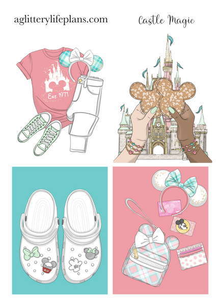 Castle Magic Mini Sticker Kit