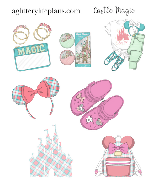 Castle Magic Mini Sticker Kit