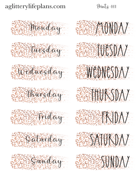 Textured Date Covers