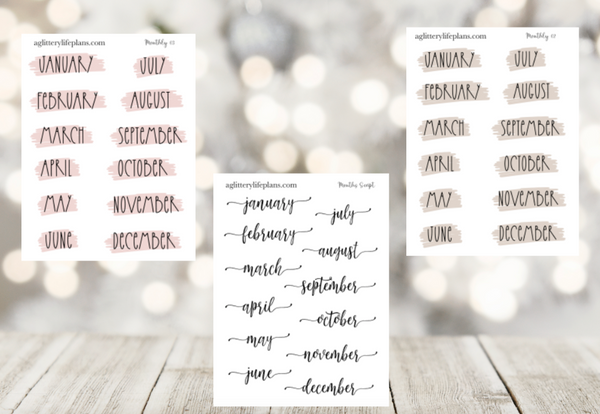Monthly Scripts
